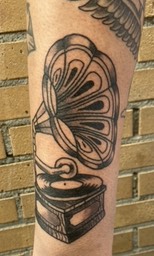 oldschool platenspeler